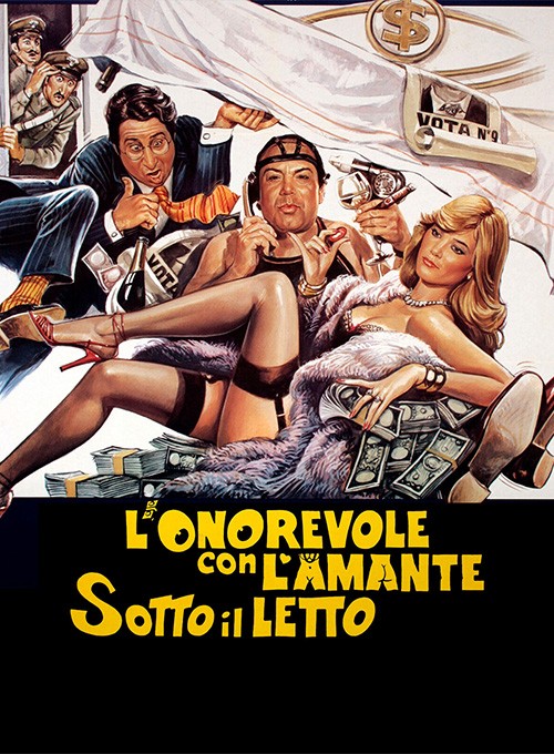 L'onorevole con l'amante sotto il letto